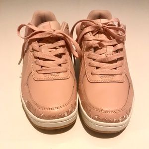 Champion Super C Court Low Mono Leather Blush Pink Sneakers